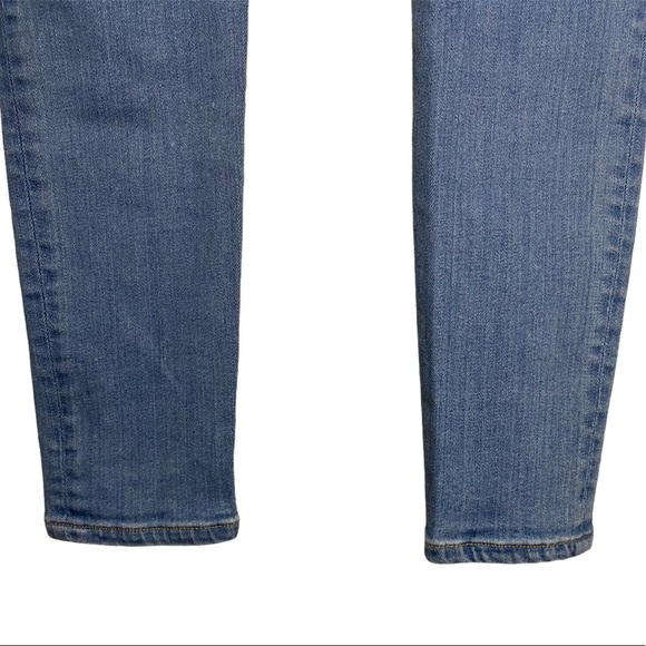 Joie Jeans Mid-Rise Skinny Leg Medium Blue Wash Stretch Jeans 25 - Picture 13 of 16